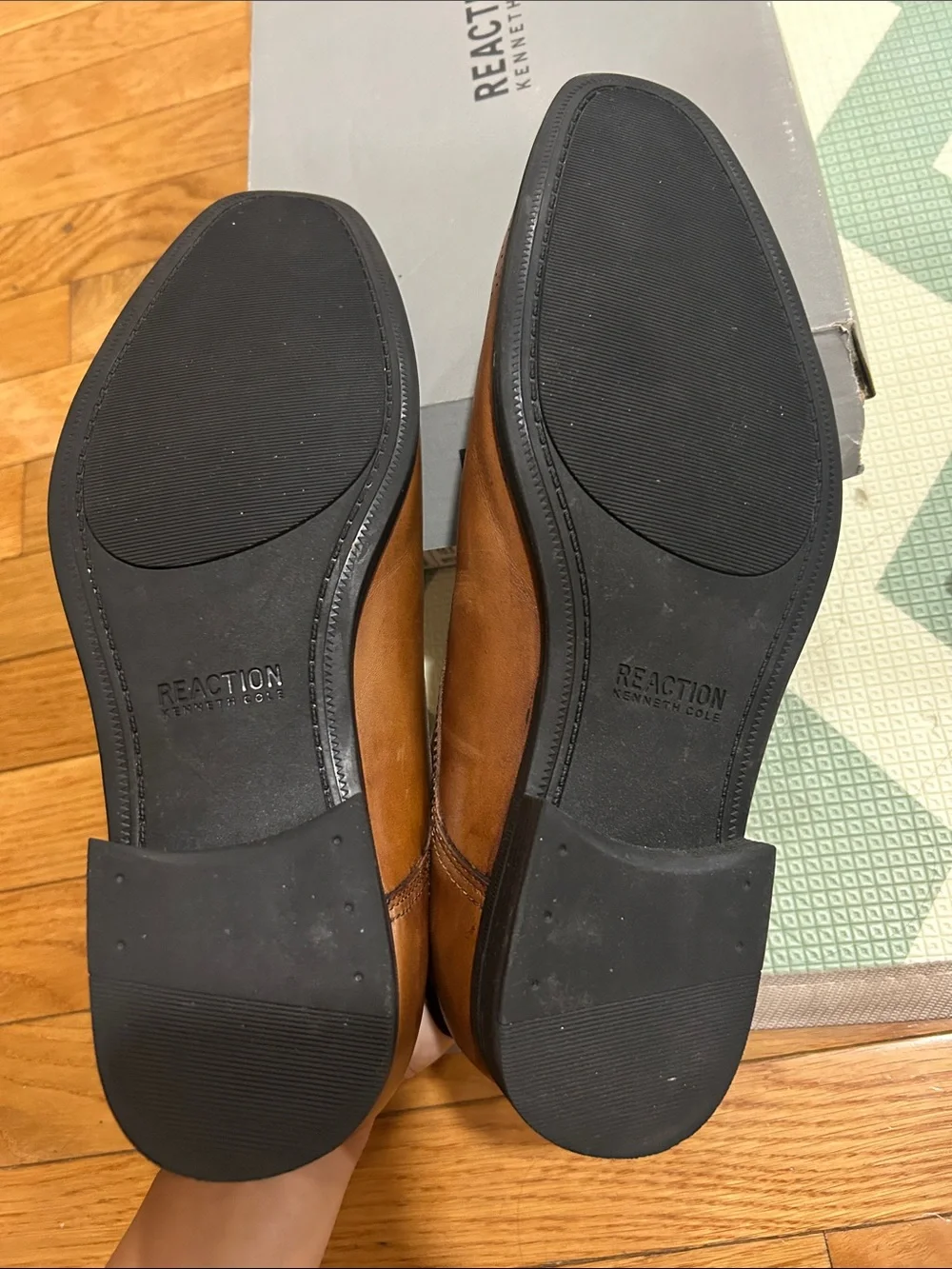 Kenneth Cole Reaction Brown Dress Shoes-10.5